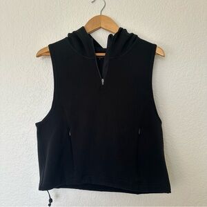 Athleta Black Sleeveless Scuba